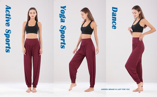 Harem Yoga Byxor Lila HOEREV