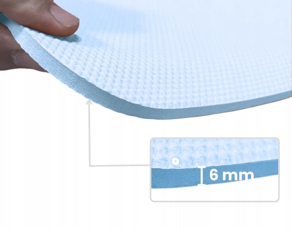 YOGA MATTA ANTI-SLIP TRÄNINGSSTÖDMATTOR SLÅBAR BEKVÄMLIG STOR