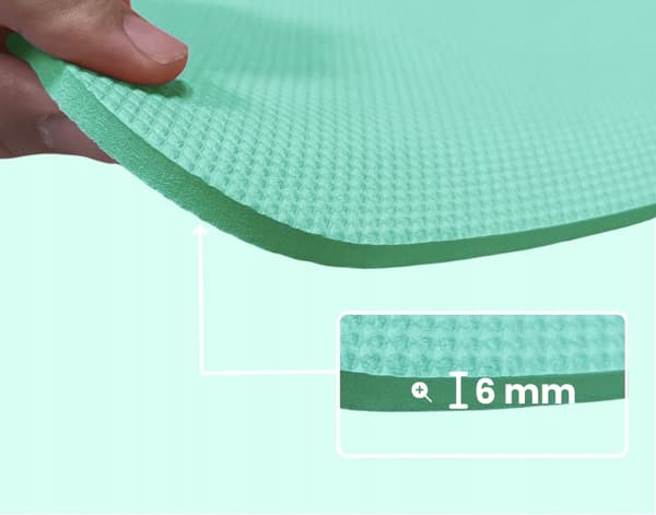 ANTI-SLIP YOGAMATTA FÖR ÖVNING STOR SLÅBAR KOMFORTABEL