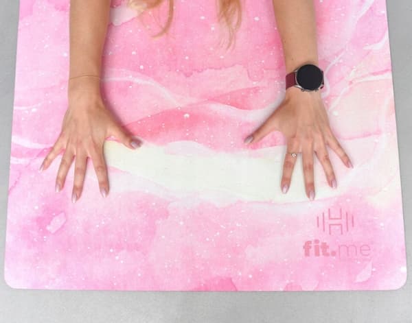 VINKBAR PREMIUM YOGA TRÄNINGSMATTA TUNN MOKA 1,5 MM MJUK TRAVEL