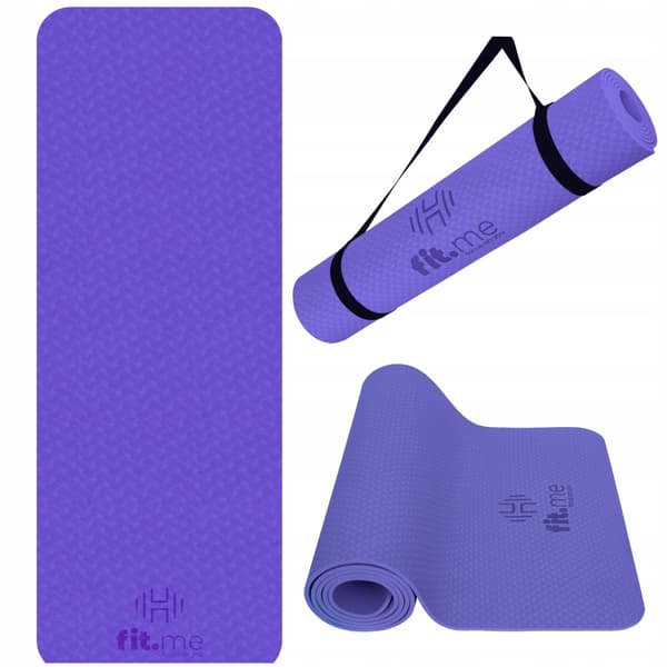 ANTI-SLIP YOGAMATTA FÖR ÖVNING STOR SLÅBAR KOMFORTABEL