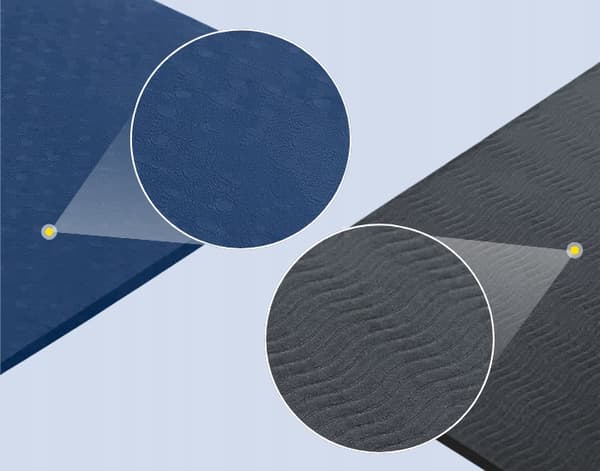 YOGA MATTE TO-FARVE ANTI-SLIP TRÆNINGSSTØTTE MÅTTER TPE HOLDBARE