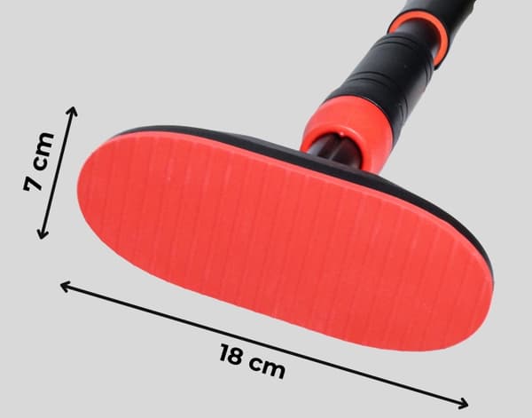 FÖRSTÄRKAD PULL-UP STÅNG FÖR PULL-UP ÖVNINGAR 70-90 CM SOLID SVART