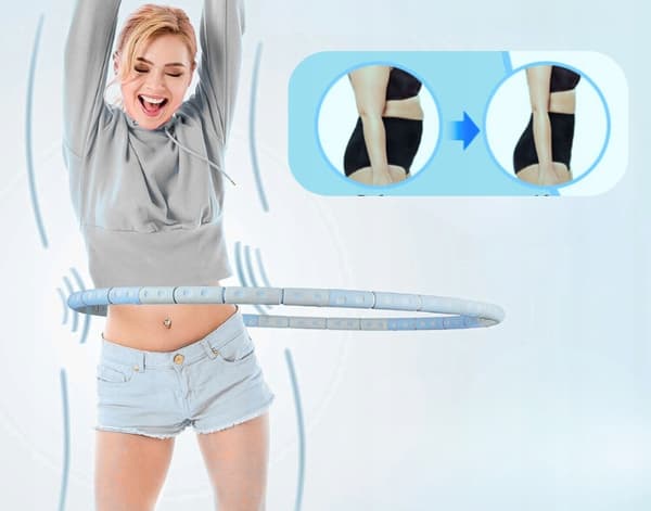 HULA HOP SLIMMING FOLDABLE FOAM PREMIUM ANTI-SLIP FIT.ME