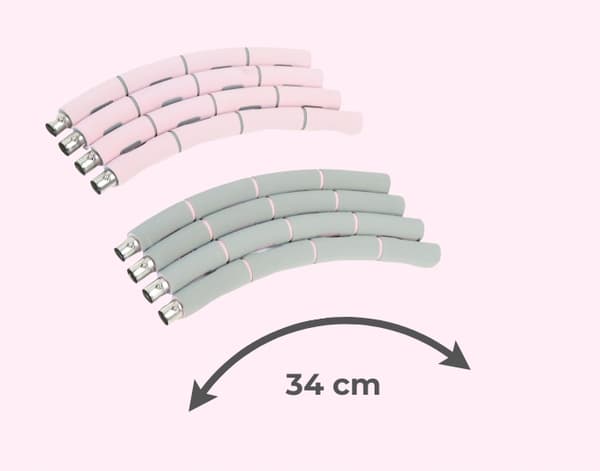 HULA HOP SLIMMING FOLDBART SKUM PREMIUM ANTI-SLIP FIT.ME