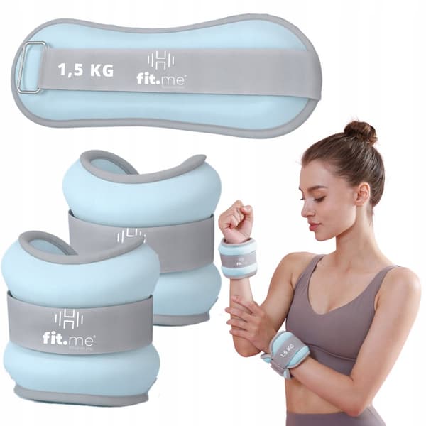 VIKT VIKT FÖR ANKLAR HANDELAR ARMBEN 2x1,5KG FIT.ME-VIKTER