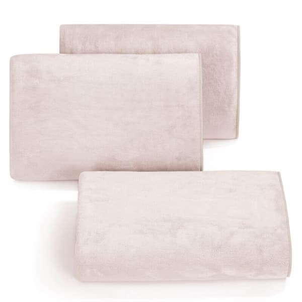 Hurtigttørrende håndklæde AMY 70x140 EUROFIRANY pulver pink