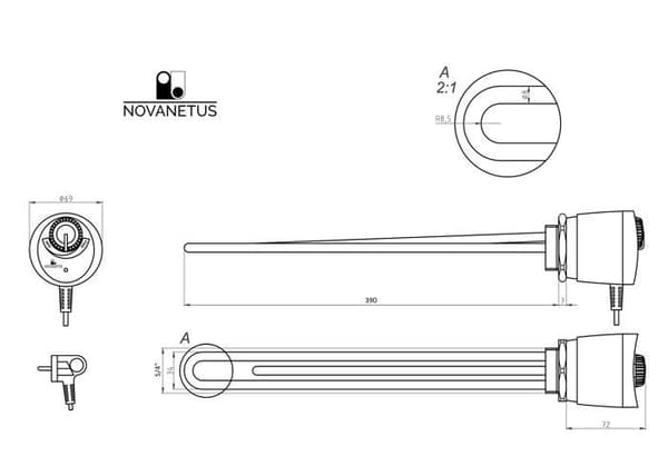 Termoteknisk reservdel - reservdel för luftkonditionering Novanetus - GEBN0232