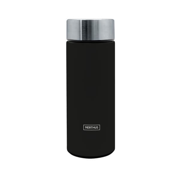 Termos - DUBBEL VÄGG - Stål - 300 ml - Svart - Isolering
