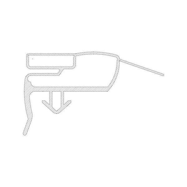 Bärande magnet för kylskåp Aeg 224801697