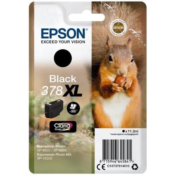 EPSON 378XL bläckpatron - 11,2 ml - XL - Svart