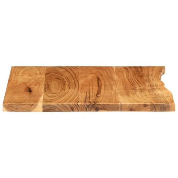 vidaXL Topplate til baderomsmøbler heltre akasie 58x52x2,5 cm