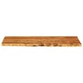 Miniatyrbilde 3 av 11: vidaXL Topplate til baderomsmøbler heltre akasie 140x52x3,8 cm