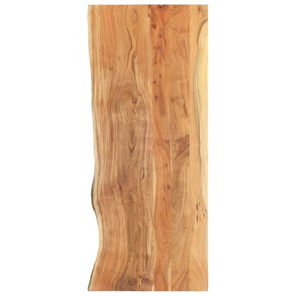 vidaXL Topplate til baderomsmøbler heltre akasie 140x52x3,8 cm