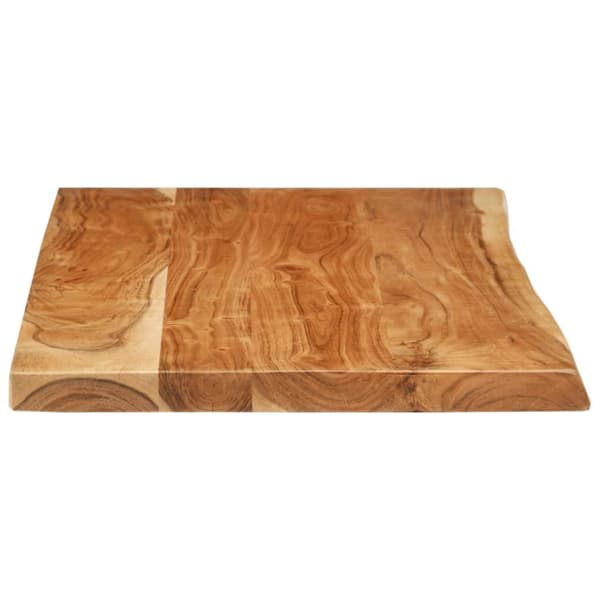vidaXL Topplate til baderomsmøbler heltre akasie 114x52x4 cm