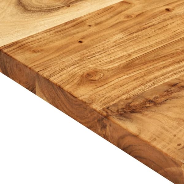 vidaXL Topplate til baderomsmøbler heltre akasie 114x52x4 cm