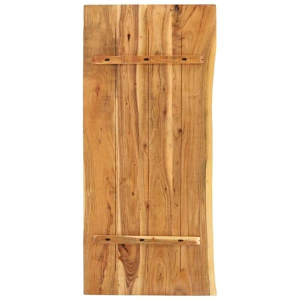 vidaXL Topplate til baderomsmøbler heltre akasie 114x52x4 cm