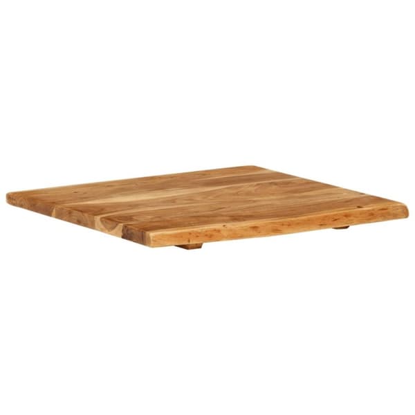 vidaXL Kylpyhuoneen peilipöydän levy täysi akaasiapuu 58x52x2,5 cm