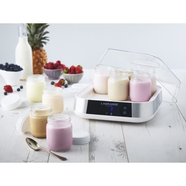LAGRANGE 459001 LINE Yoghurt Maker - 18 W - Rostfritt stål