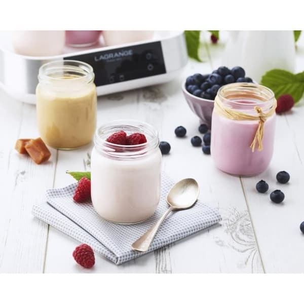 LAGRANGE 459001 LINE Yoghurt Maker - 18 W - Rostfritt stål