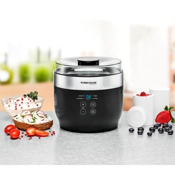 Rommelsbacher Yoghurt Maker JG 80 yoghurtmaskin 1,2 L Keso, Yoghurt 20 W