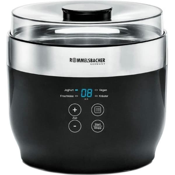 Rommelsbacher Yoghurt Maker JG 80 yoghurtmaskin 1,2 L Keso, Yoghurt 20 W