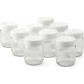 Miniatyrbild 1 av 3: LAGRANGE Set med 9 yoghurtgrytor - 430301 - 185 g - Transparent och vit