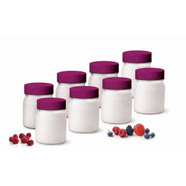 LITTLE BALANCE 8539 Yoghurtgrytor i glas, 190 ml