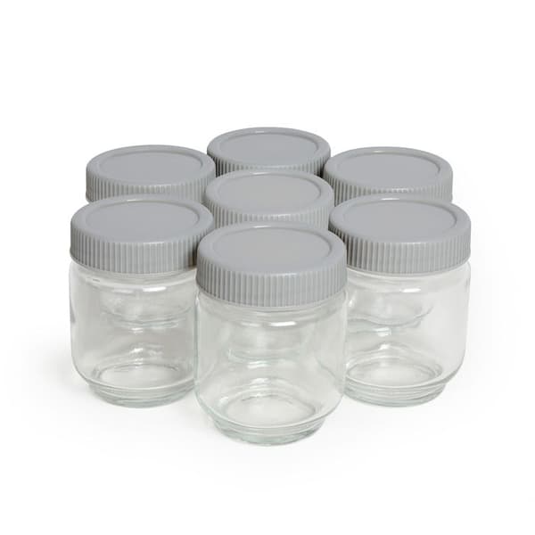 Livoo Set med 7 burkar för yoghurtmaskin dop180 - dop180ac1