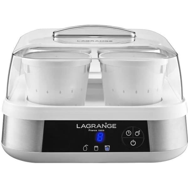lagrange 459602 Yoghurtmaskin-ost-borste, 18 W, INOX