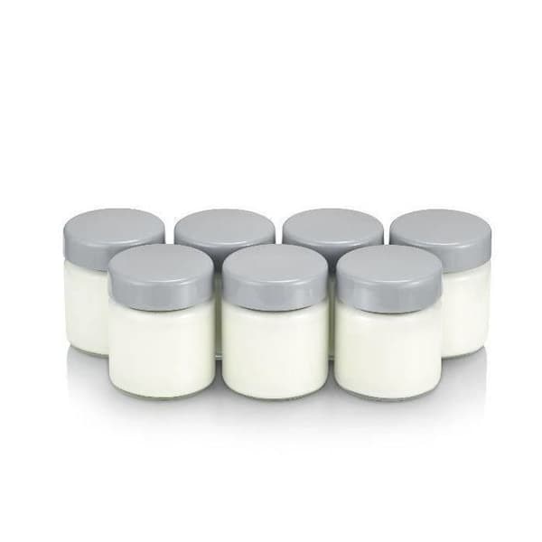 SEVERIN - Set med 7 150 ml glasyoghurtkrukor