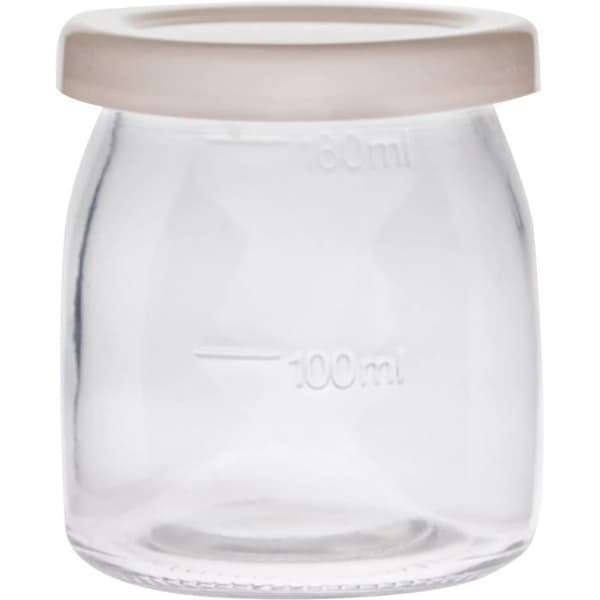 Yoghurtmaskin - Browin ostmaskin - 801015 - Yoghurtmaskin med termostat och glas, 7 yoghurtgrytor med lock, 1,3 l, 20 W