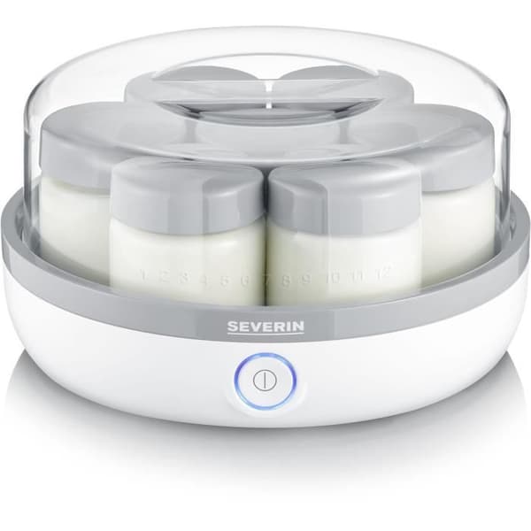 SEVERIN Yoghurtmaskin - JG3518 - Kapacitet 7 150 ml kannor - BPA-fri - 13W