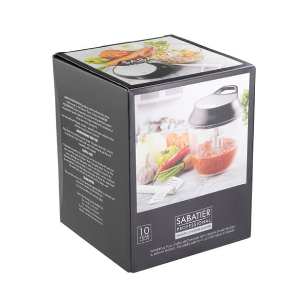 Mixer-hackare-visp manuell Sabatier