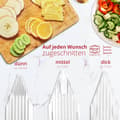 Miniatyrbild 4 av 11: Borner V1 grönsaksrivjärn professionellt set grönsaksskärare gurkskärare grönsaksskärare potatisskärare morotsrivjärn fruktrivjärn kålskärare vegan