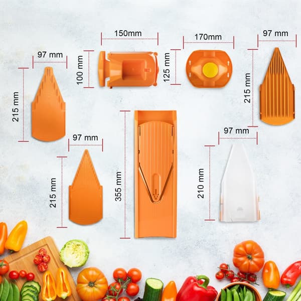 Borner V1 grönsaksrivjärn professionellt set grönsaksskärare gurkskärare grönsaksskärare potatisskärare morotsrivjärn fruktrivjärn kålskärare vegan