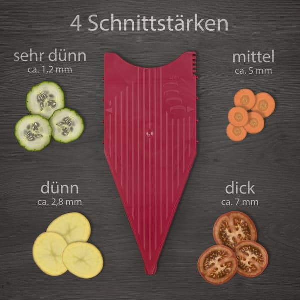 Borner V5 agurkeudstikker grundsæt V-udstikker grøntsagsudstikker kartoffelskiver rivejern tomatudstikker løgudstikker