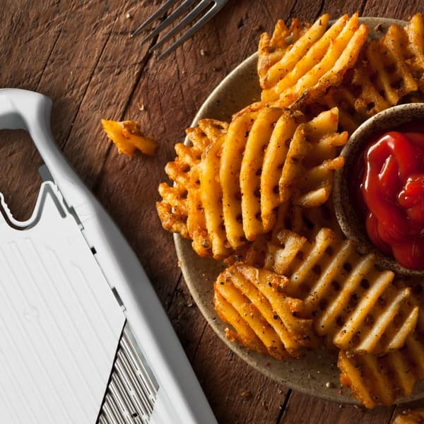 Borner Wave Waffle PowerLine vihannesleikkuri - BPA-vapaa aaltoleikkuri vohveli leikkuri vihannesleikkuri vihannesleikkuri