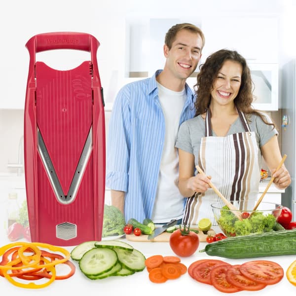 V5 slicer startset kök grönsaksskärare tomater lök potatis rivjärn köksredskap grönsaksskärare V slicer