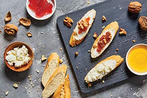 Borner Cheesemaker & Multimaker tuoreena pidettävällä kannella, seulasalaattikulholla tarjoilukulho, tee oma tuorejuusto kotona punaiseksi