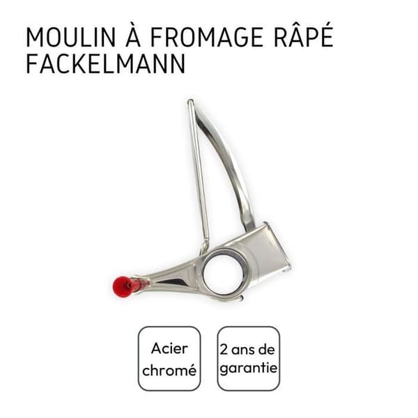 Chromen ostmaskin Fackelmann Handmade Tradition