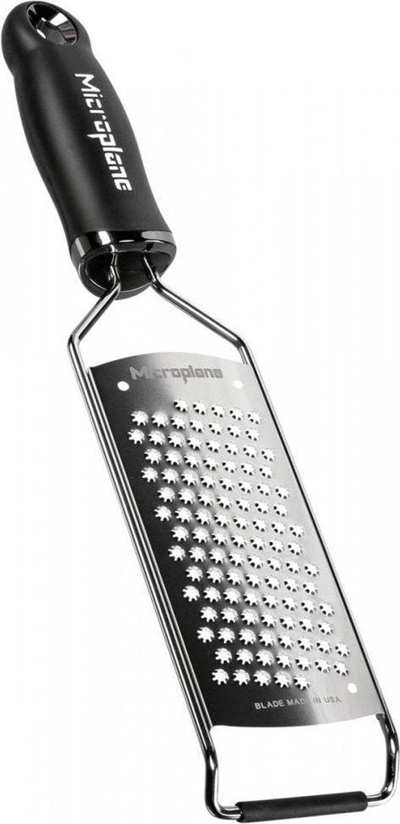 Microplane Gourmet rivjärn Star Blade svart