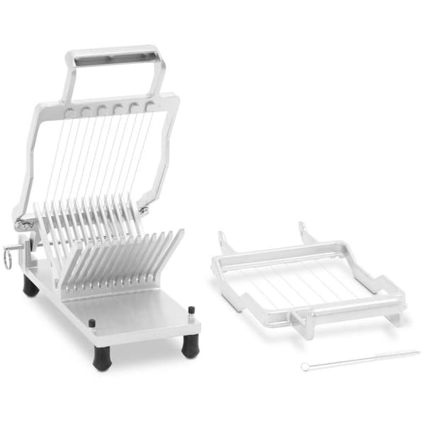 Ostskärare - Med två skärramar - Rostfritt stål / aluminium - Royal Catering