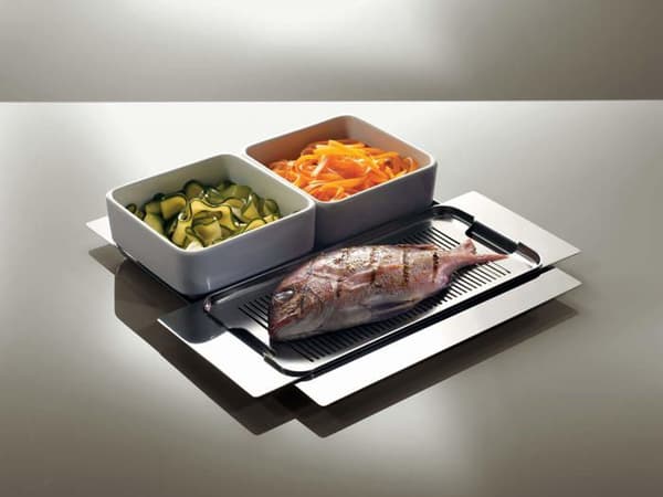 Alessi rivjärn - FS13 3X5 - Programma 8 Fisk- eller grönsaksgrill i 18/10 satin rostfritt stål