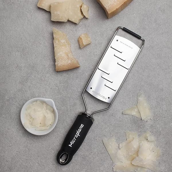 GOURMET böjt rivjärn Bredskuret svart handtag *