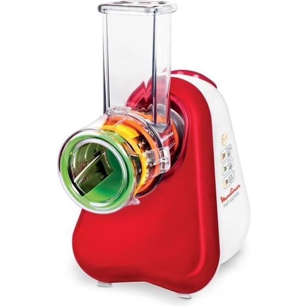 MOULINEX DJ753500 Fresh Express multifunktionsrobot - galler, färs, skrapa - 200W