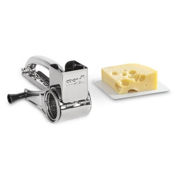 MOULINEX Mouli-rivkvarn Rostfritt stål, Tål diskmaskin, Höger- och vänsterhänt, Tillverkad i Frankrike A