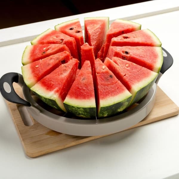 Skärkniv för vattenmelon, melon, ananas