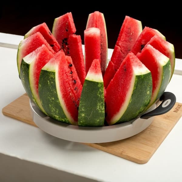 Skärkniv för vattenmelon, melon, ananas