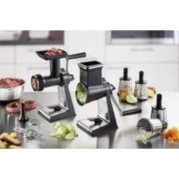 GEFU Rive roterande 3 koner TRANSFORMA + kompletterande kit Köttkvarn